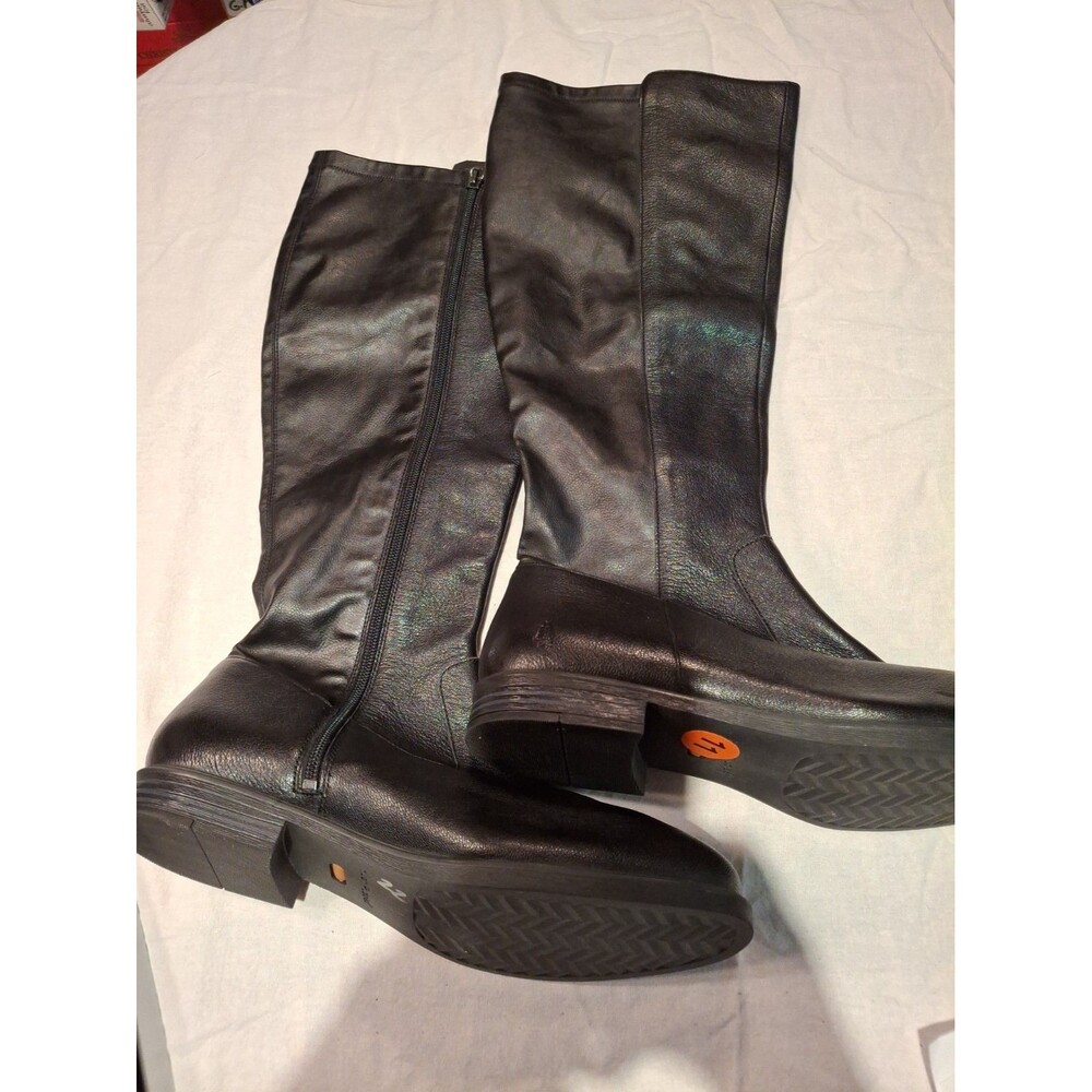 Hush Puppies Knee High Black Boots women Size 11 NEW